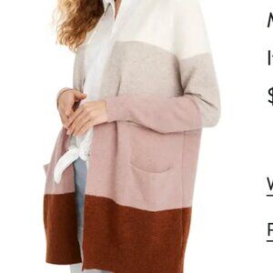 Madewell Ryder Colorblock Cardigan